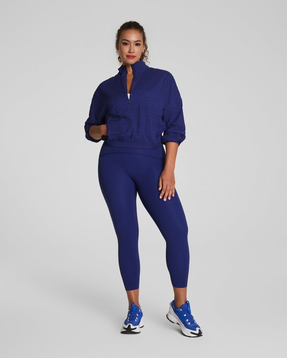 Get Moving Textured Half Zip (Buy 2 Free Shipping)