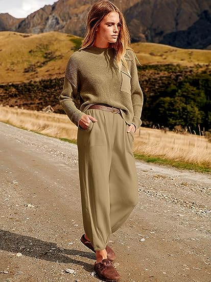 Fall Knit Top Sweater Set(Buy 2 Free Shipping)