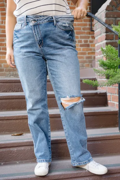 Crossed My Mind Rigid Magic Jeans (Reg. & Plus) (Buy 2 Free Shipping)