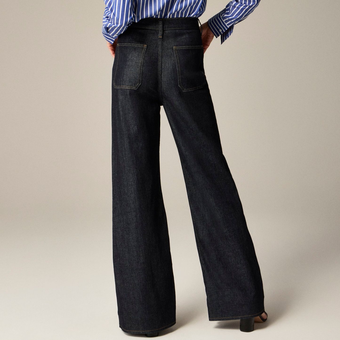 Tummy Control Sailor Wide Leg Trouser (Buy 2 Free Shipping)