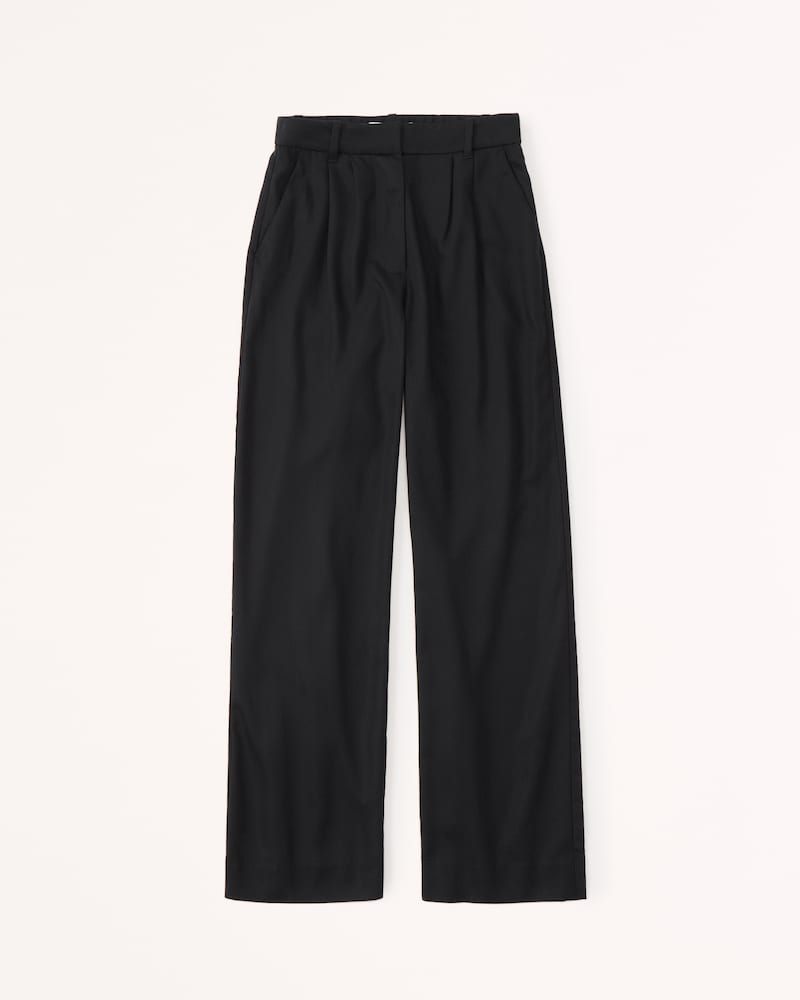 Tailored  Wide Leg Straight  Pants-Buy 2 Free Shipping