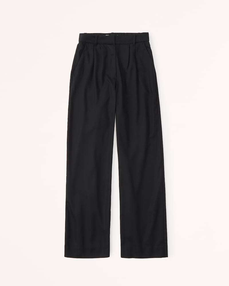 Tailored  Wide Leg Straight  Pants-Buy 2 Free Shipping