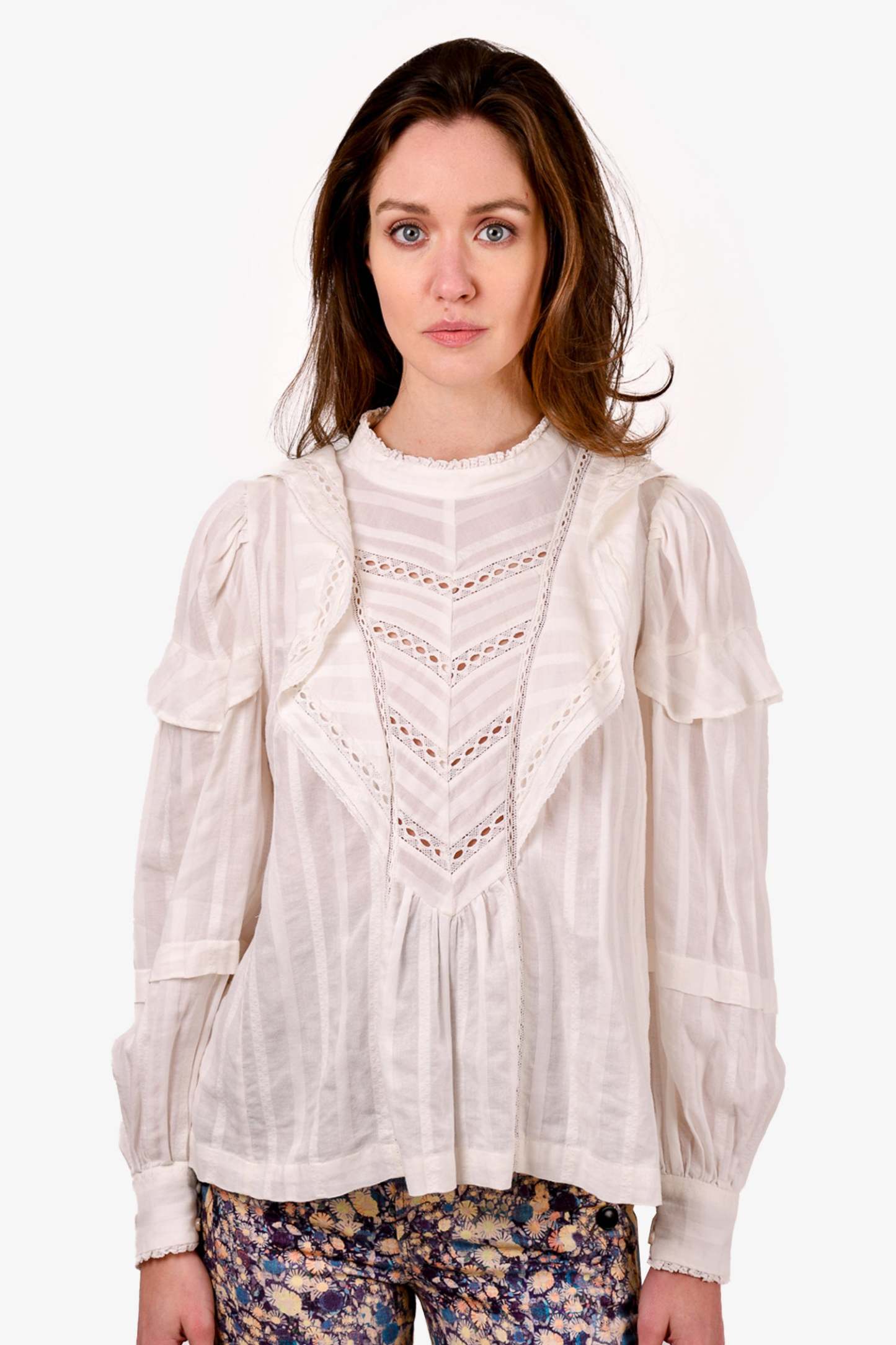 Etoile Off-White Reign Blouse(Buy 2 Free Shipping)