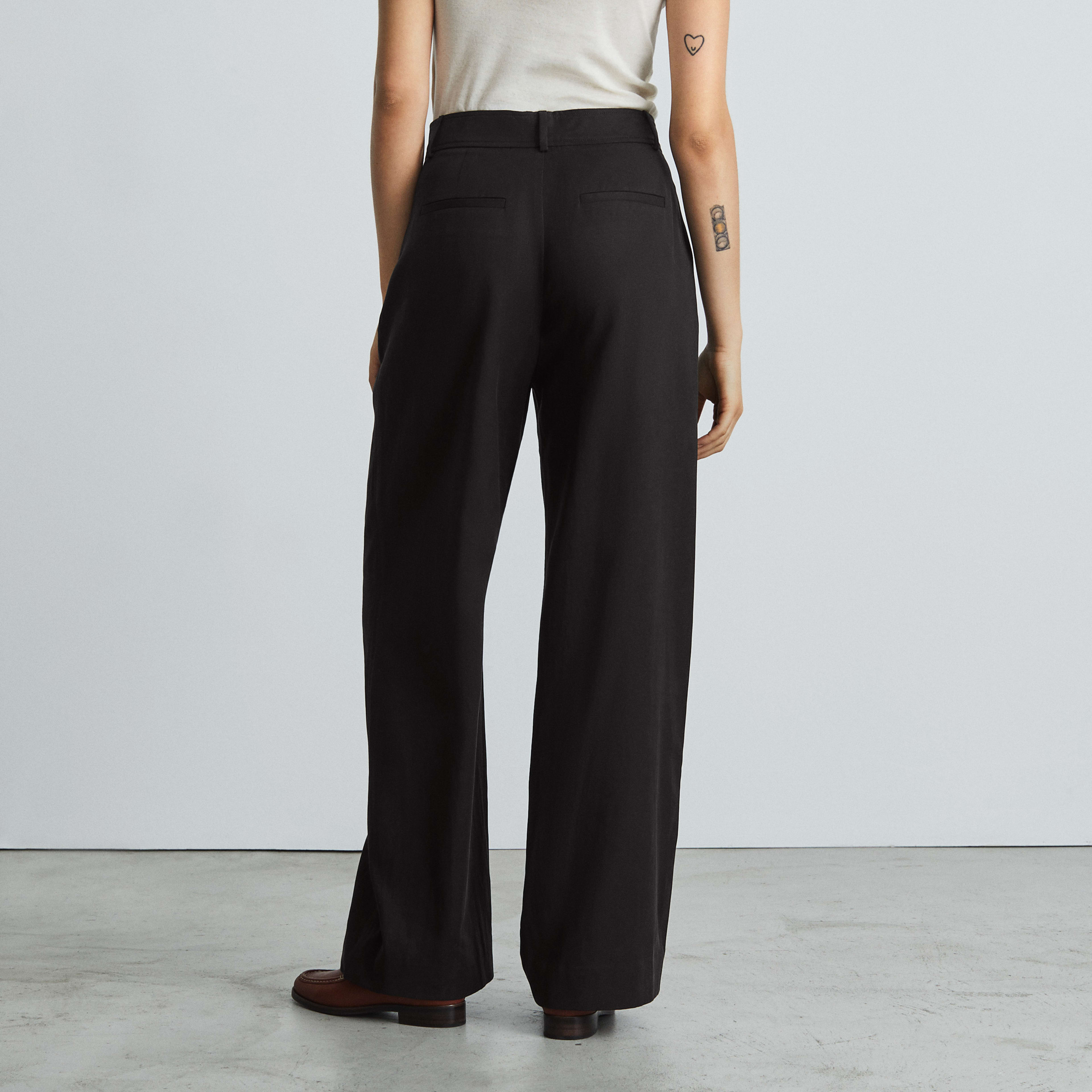 Tailored  Wide Leg Straight  Pants-Buy 2 Free Shipping