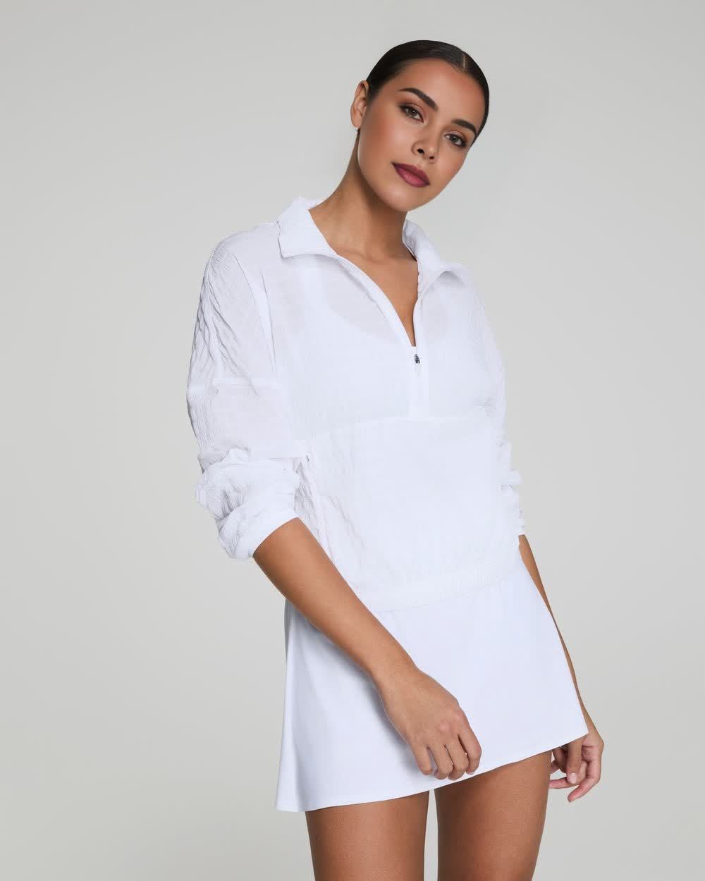 Get Moving Textured Half Zip (Buy 2 Free Shipping)