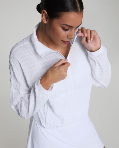 Get Moving Textured Half Zip (Buy 2 Free Shipping)