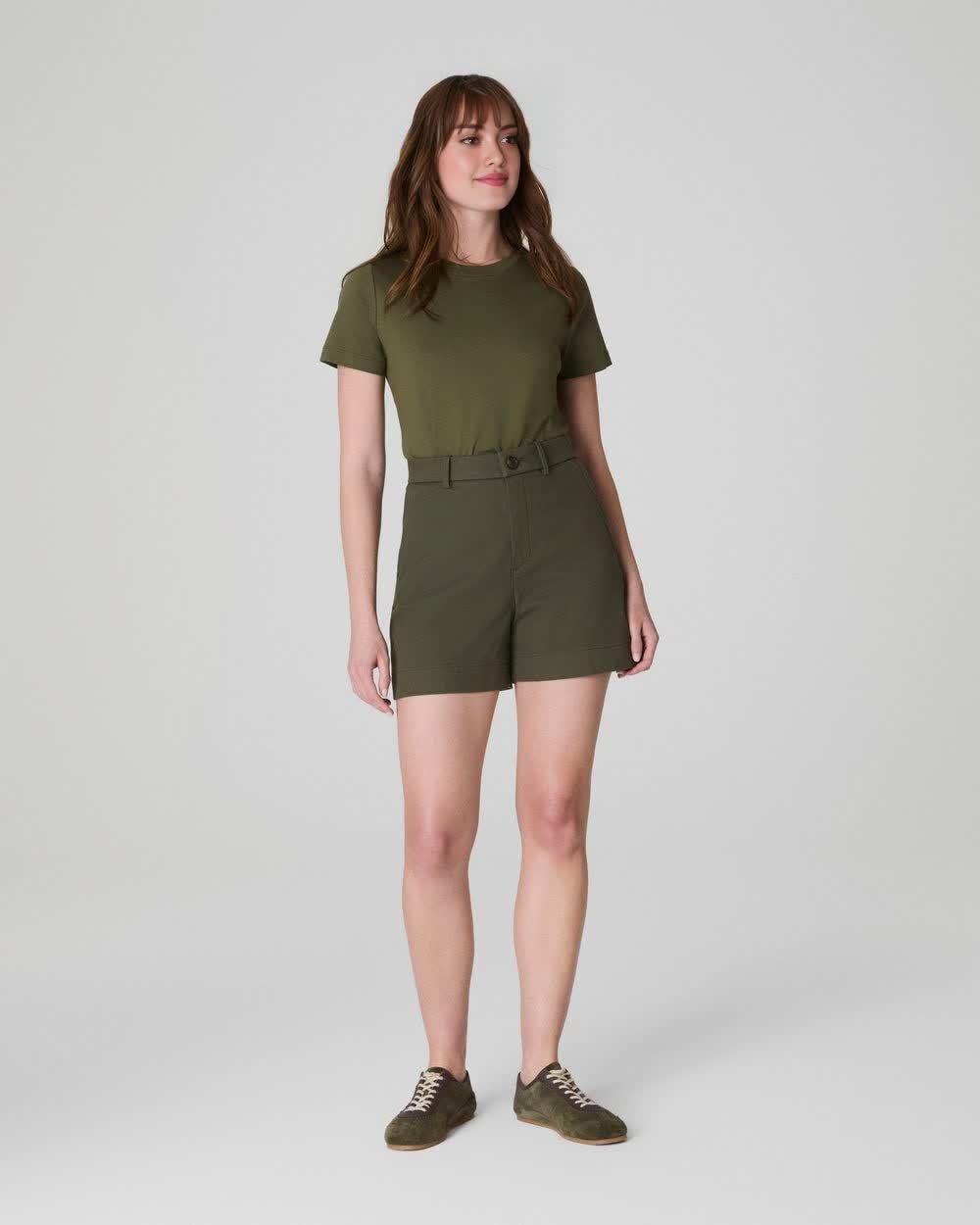 Super Smooth Stretch Twill Short (Buy 2 Free Shipping)