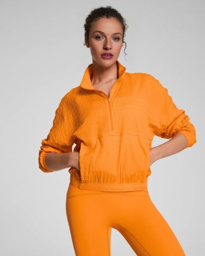Get Moving Textured Half Zip (Buy 2 Free Shipping)