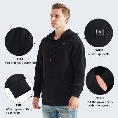 e????Christmas Big Sale 49% OFFe????Unisex Heated Hoodiee????Buy 2 Free Shipping