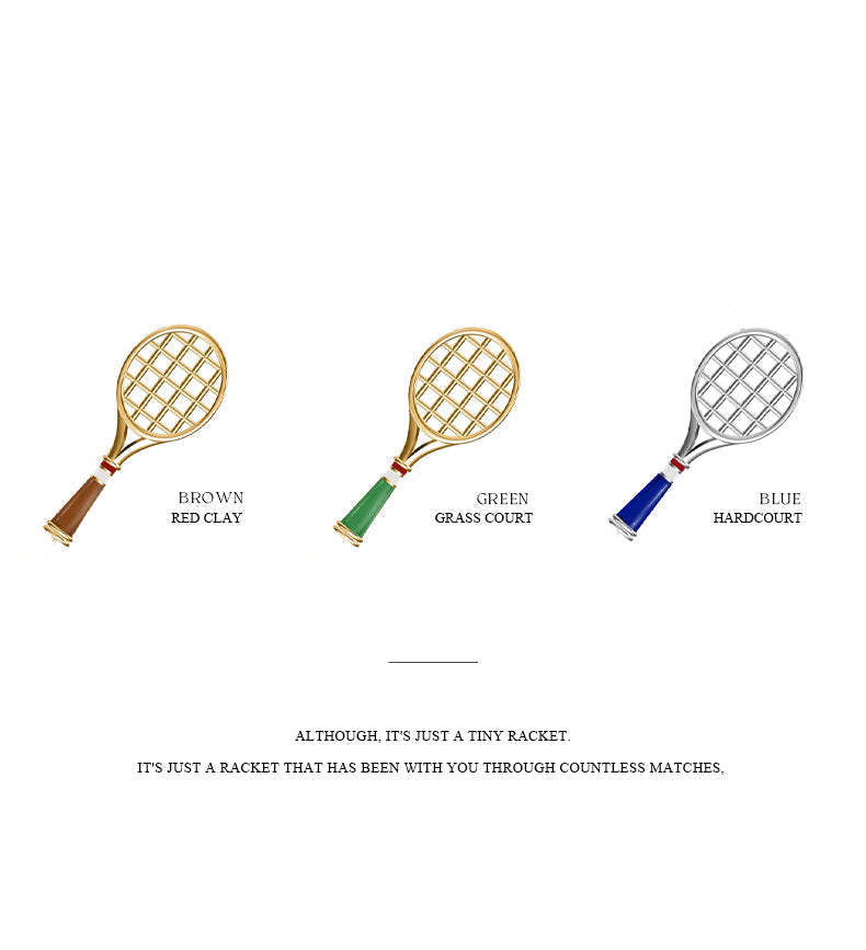 Tennis Racquet Cord Bracelet (Blue)