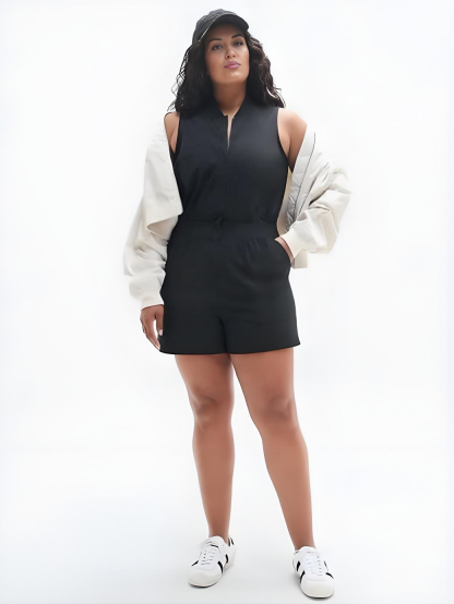 Brooklyn Utility Romper(Buy 2 Free Shipping)