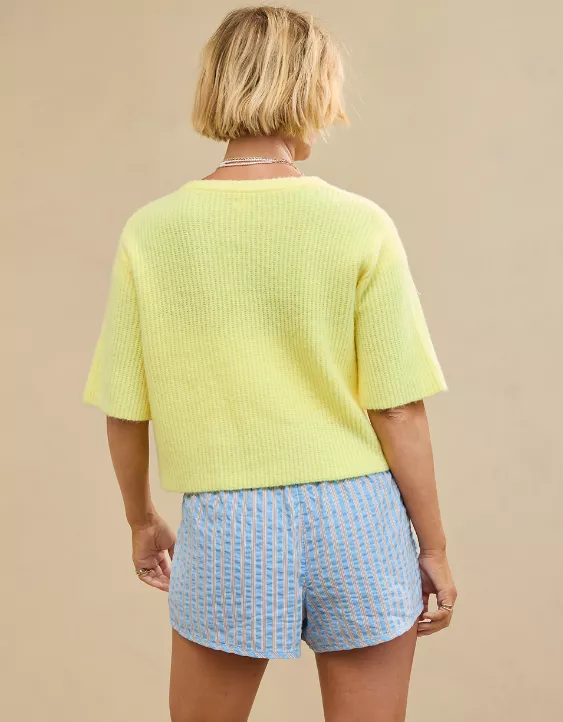 Unreal Short Sleeve Cardigan (Buy 2 Free Shipping)