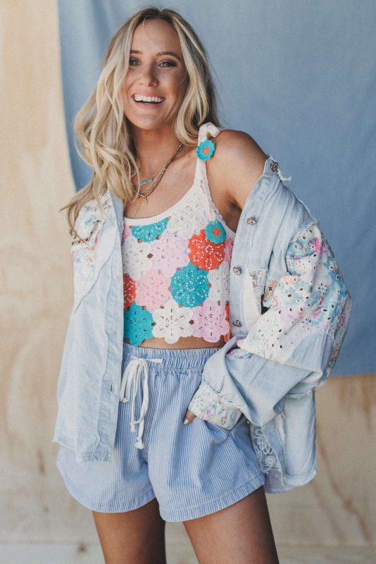 Daisy  Crochet Top
