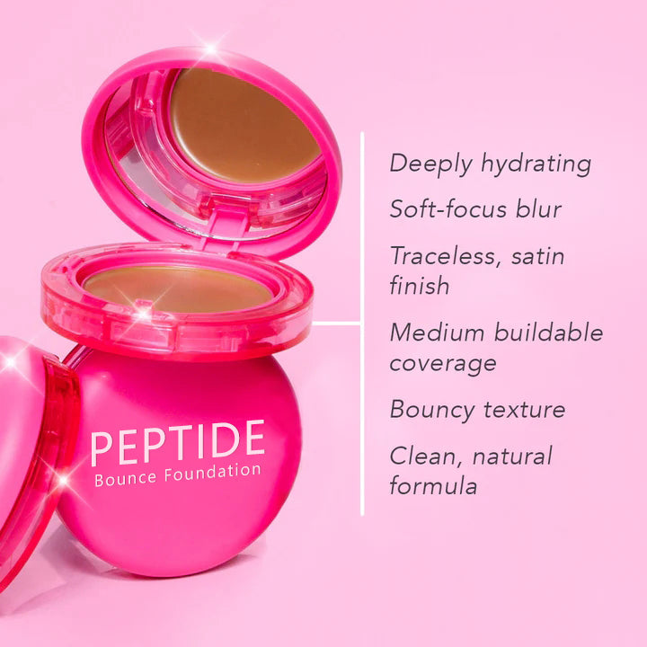 Final 3 Hours: Free brush? Peptide Bounce Foundation
