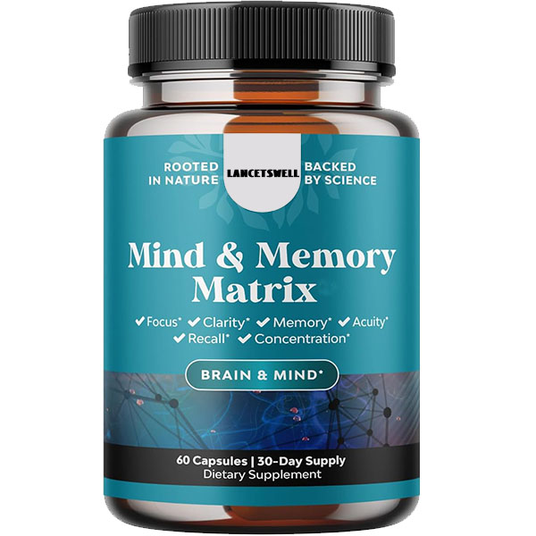Lancetswell Advanced Nootropics Brain Support Supplement - Synergetic Mental Energy and Focus Supplement with Brain Vitamins for Cognitive Enhancement - Mind and Memory Supplement for Brain Health (30 Servings)