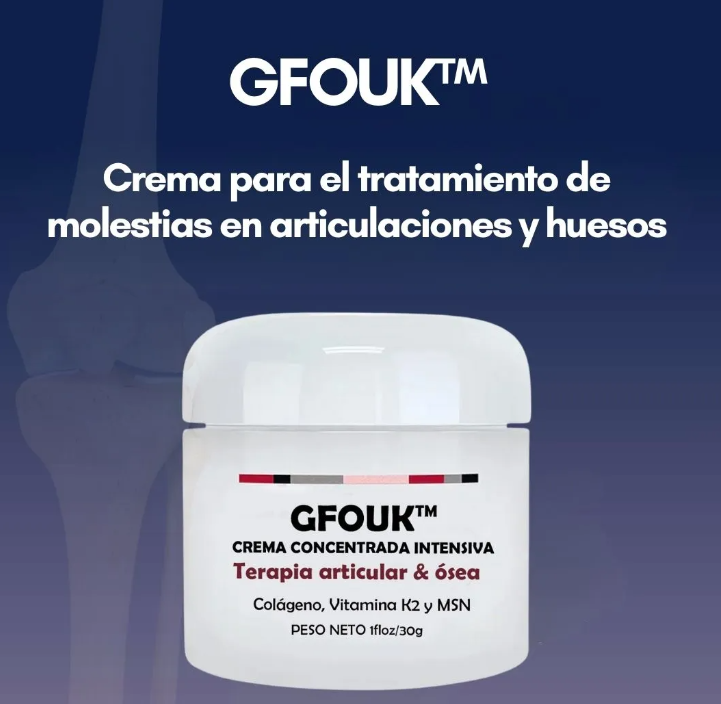 GFOUK™- Crema analgésica para articulaciones y huesos