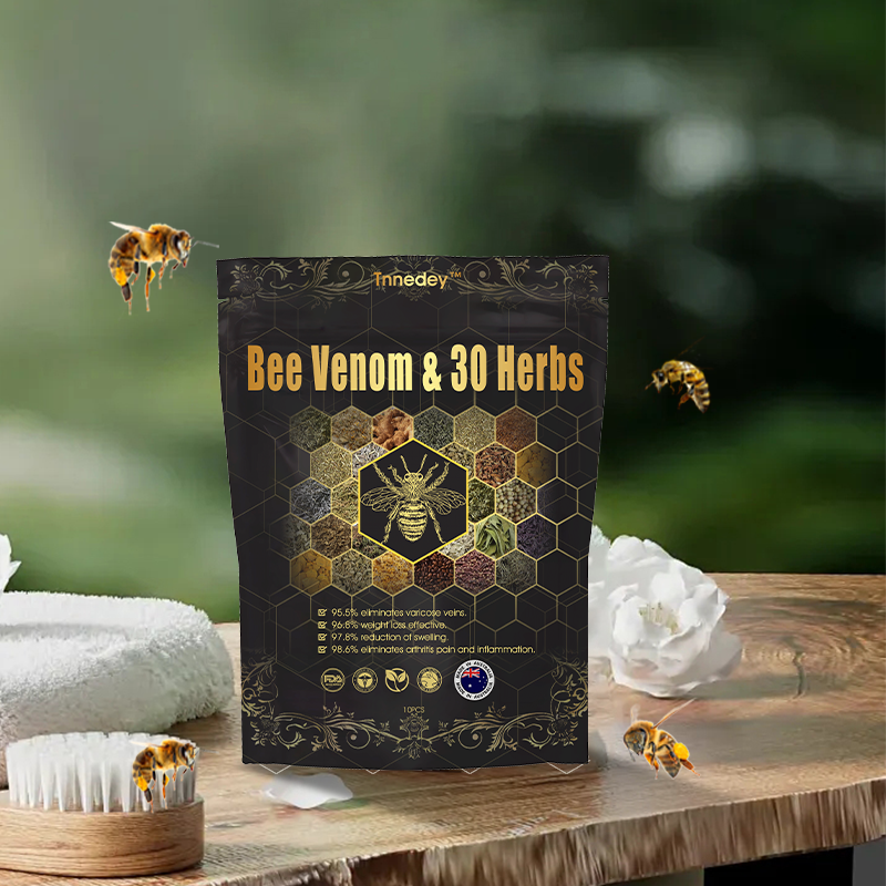 Last day to get 70% OFF: Tnnedey® Bee Venom & 30-Herb Detox Foot Soak Beads for Body Sculpting- Recommended by the America Lymphatic Academy (ALA) 🧀