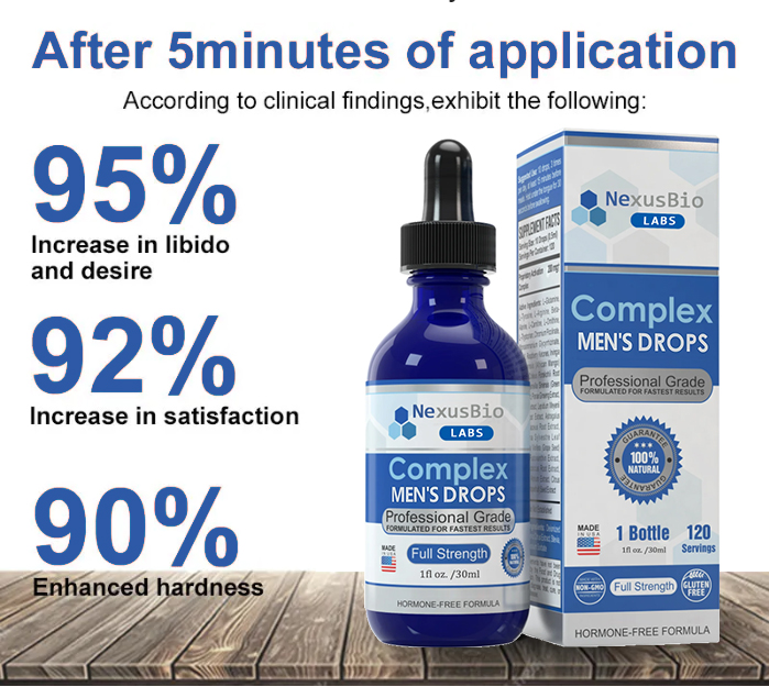 NexusBio Labs Complex Men's Drops💥Super-Potent Version💥