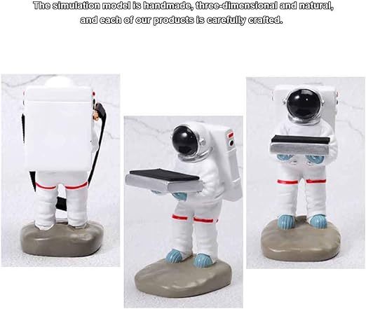 Qingquyy Watch Display Stand Old Housekeeper/Astronaut Resin Figurine Model Watch Holder Decoration Storage Rack for Jewelry Watch Bracelet Necklace Home Office Store