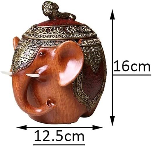 Ash Trays Household daily necessities Elephant personality fashion creative ashtray with cover