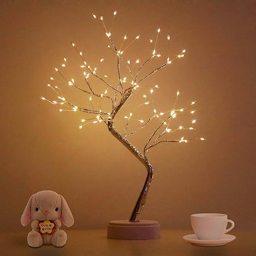 Bonsai Tree Light for Room Decor, Aesthetic Lamps for Living Room, Cute Night Light for House Decor, Good Ideas for Gifts, Home Decorations, Weddings,Christmas, Holidays and More