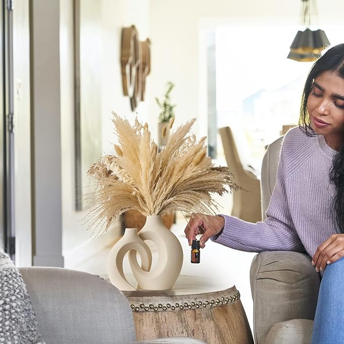 Qingquyy Ceramic Vase Table Decor: Black & White Hollow Flower Vase Set of 2 Tall Crossed Vases for Flowers Decorative Vase Modern Home Decor for Living Room Shelf Centerpiece Wedding Decor