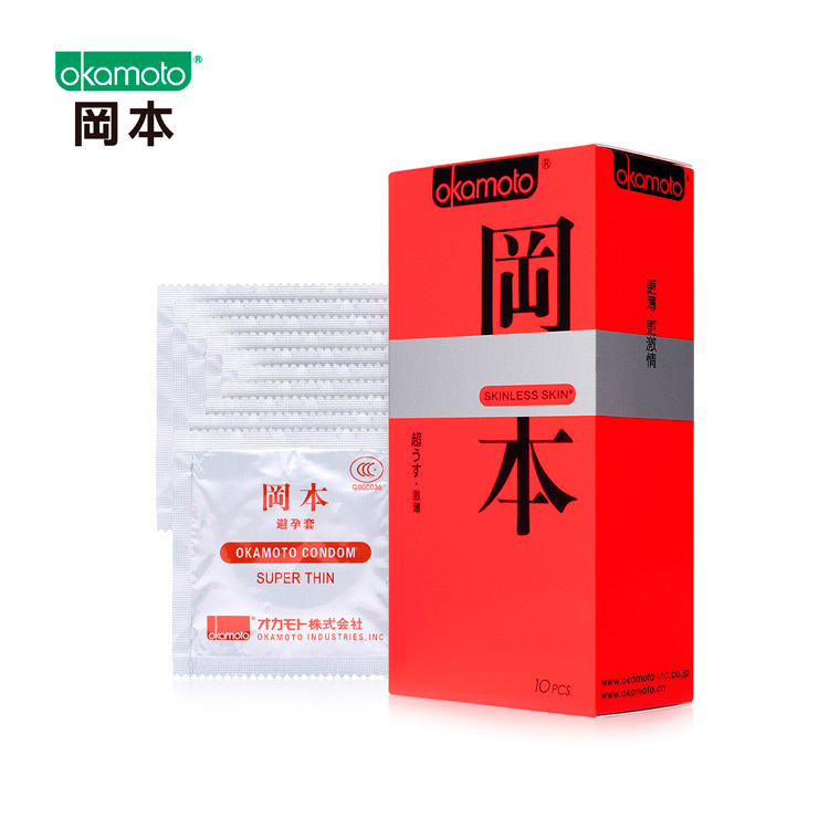 冈本 SKIN系列避孕套 3/12只装