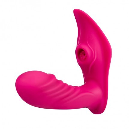 悦佳人 L型遥控吮吸加温 穿戴震动器