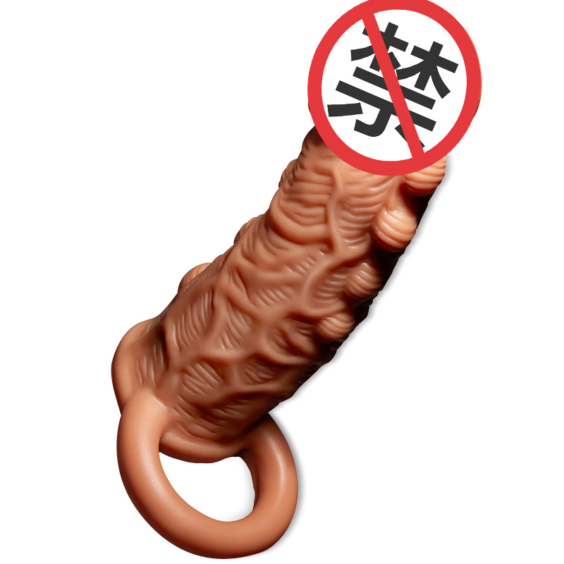 COC 凯撒之子增粗增长延时锁精震动阳具套