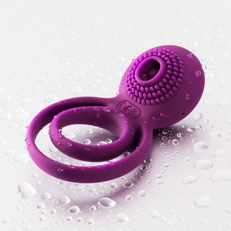 SVAKOM 二代升级夫妻共震男用双环锁精环