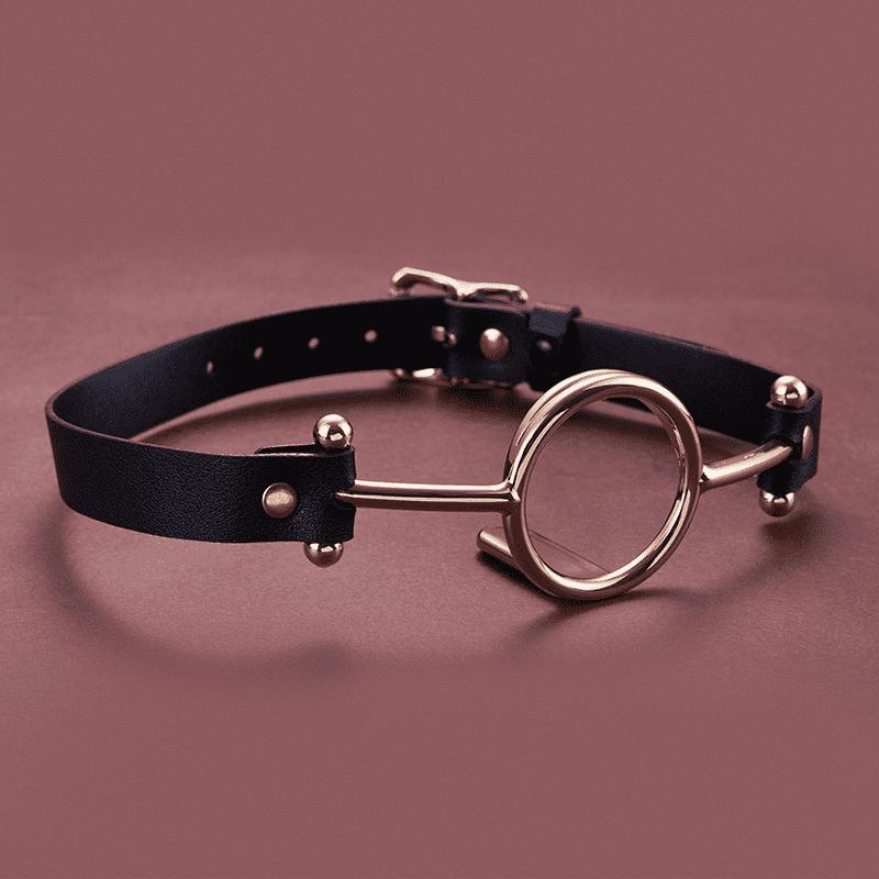 RoomFun房趣 强制张口金色O型口衔