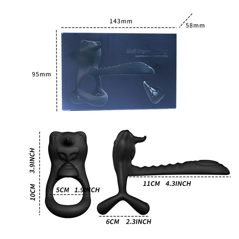 夜樱震动器男锁精环振动器男女共用性玩具遥控情趣成人用品性玩具