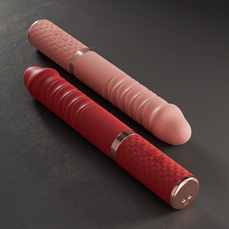 姬欲 女用震动棒仿真情趣玩具伸缩抽擦按摩振动棒成人性用品