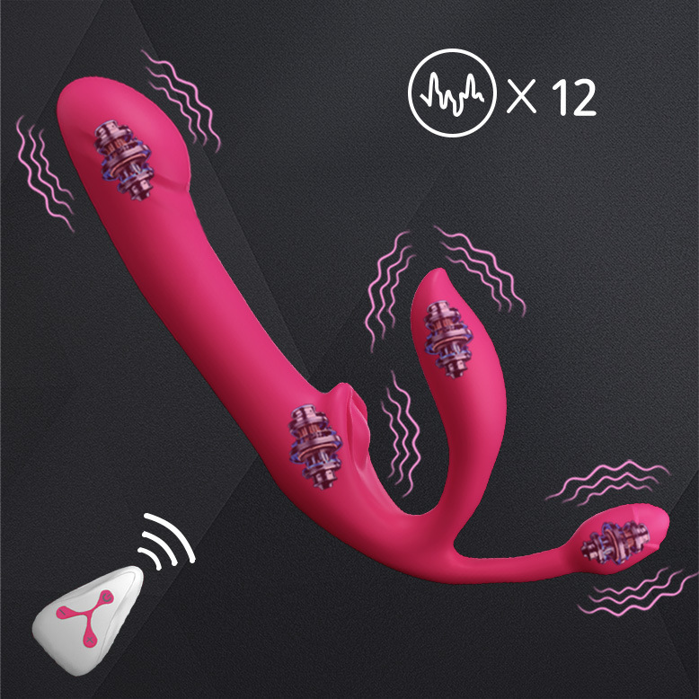 夜樱女同拉拉伸缩震动棒女用无线遥控自慰性用品跨境新品成人用品