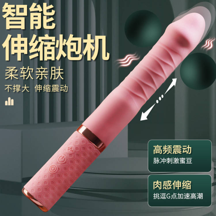 姬欲 女用震动棒仿真情趣玩具伸缩抽擦按摩振动棒成人性用品