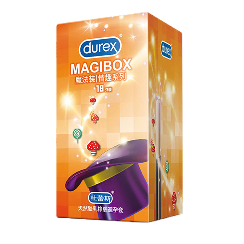 【新包装】杜蕾斯 魔法装情趣系列避孕套 18只