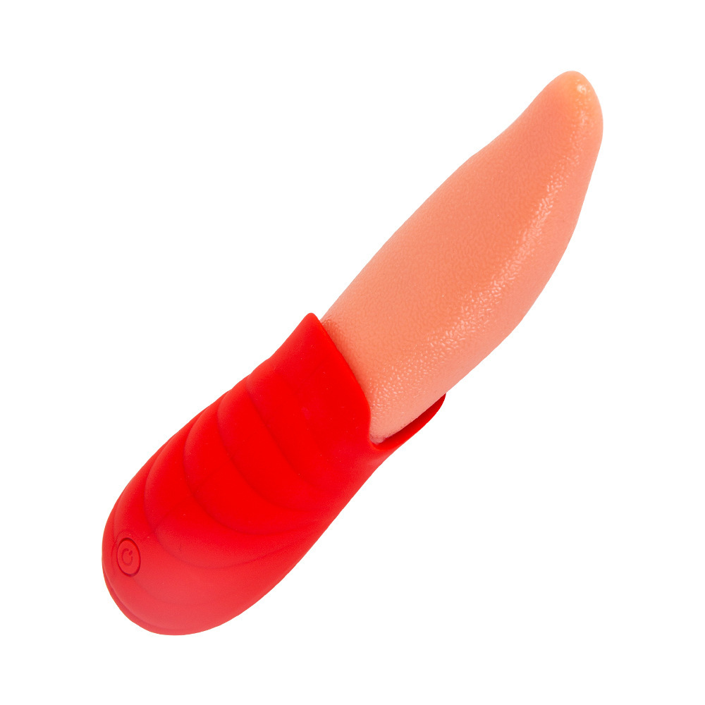 Simulation tongue vibrator female masturbation device tongue cunnilingus artifact charging and heating adult products