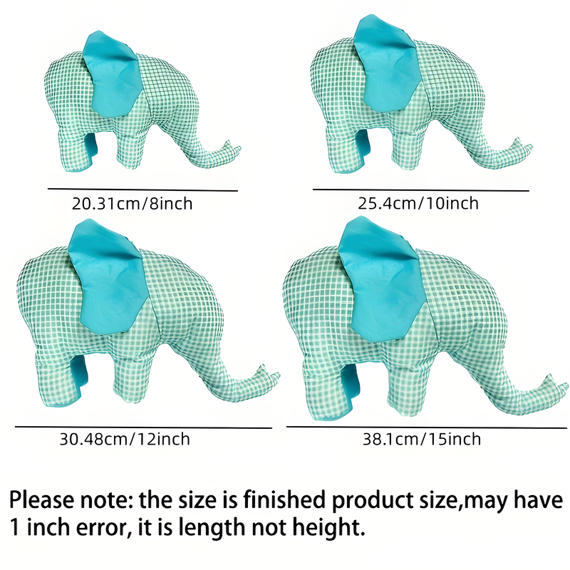 Lovely Elephant Decor Acrylic Cutout Template [With Instructions]