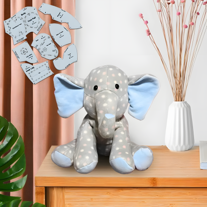 Memory Elephant Acrylic Cutout Template [With Instructions]