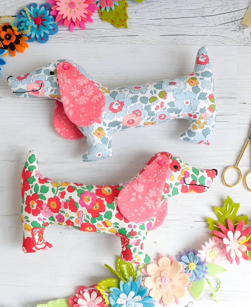 Sweet Puppy Sewing Acrylic Cutout Template [With Instructions]