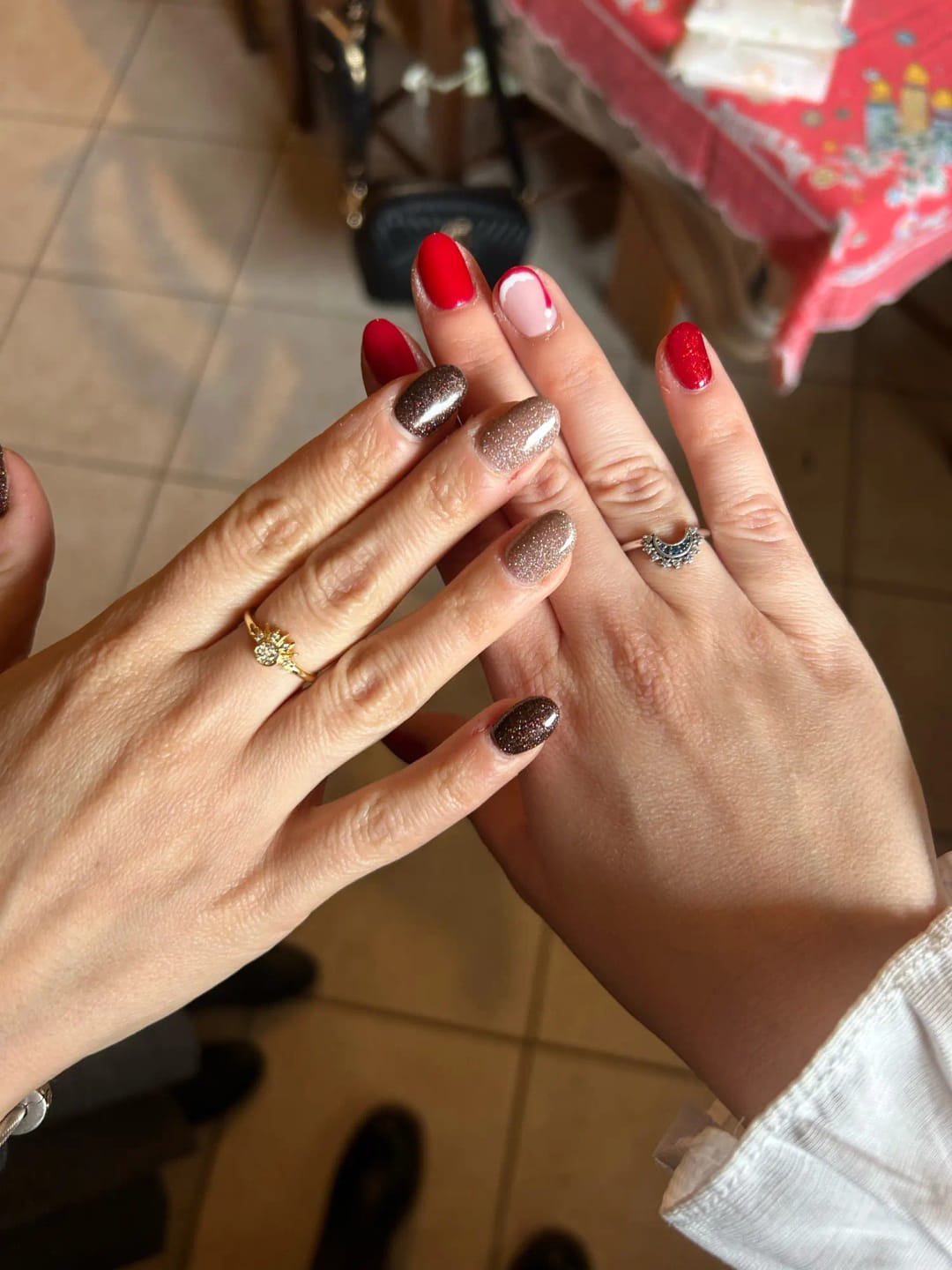 S A. review of Celestial Sun & Moon Ring Set