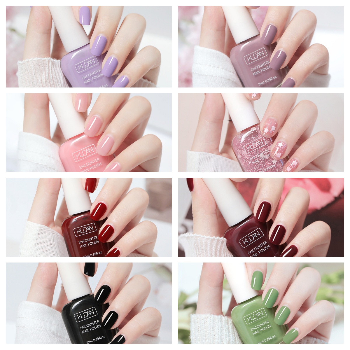Water-based nail polish, long-lasting, peelable, quick-drying, no-bake semi-permanent varnish, fashionable manicure