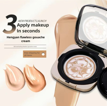 "Golden Everlasting Flawless Gouache Cream (Natural Color/Ivory White)"