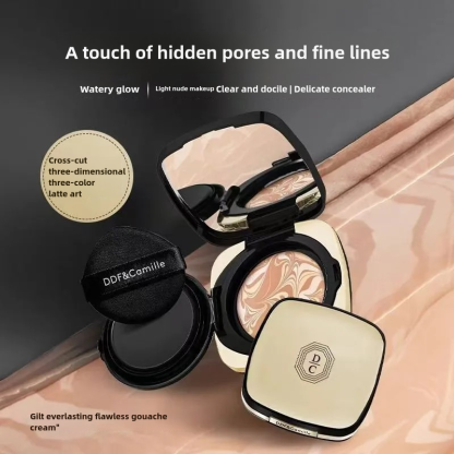 "Golden Everlasting Flawless Gouache Cream (Natural Color/Ivory White)"