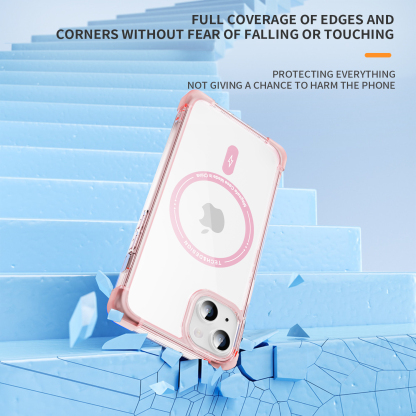 Square frosted too empty shell magnet