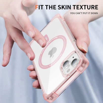 Square frosted too empty shell magnet