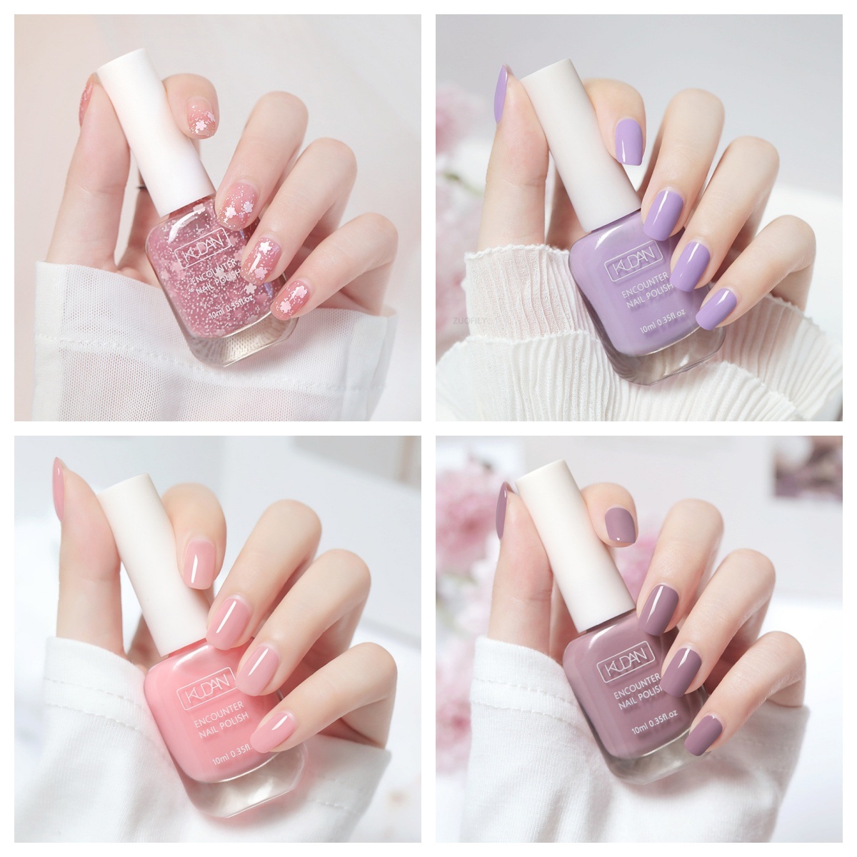 Water-based nail polish, long-lasting, peelable, quick-drying, no-bake semi-permanent varnish, fashionable manicure