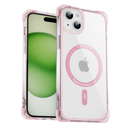 Square frosted too empty shell magnet