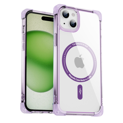 Square frosted too empty shell magnet