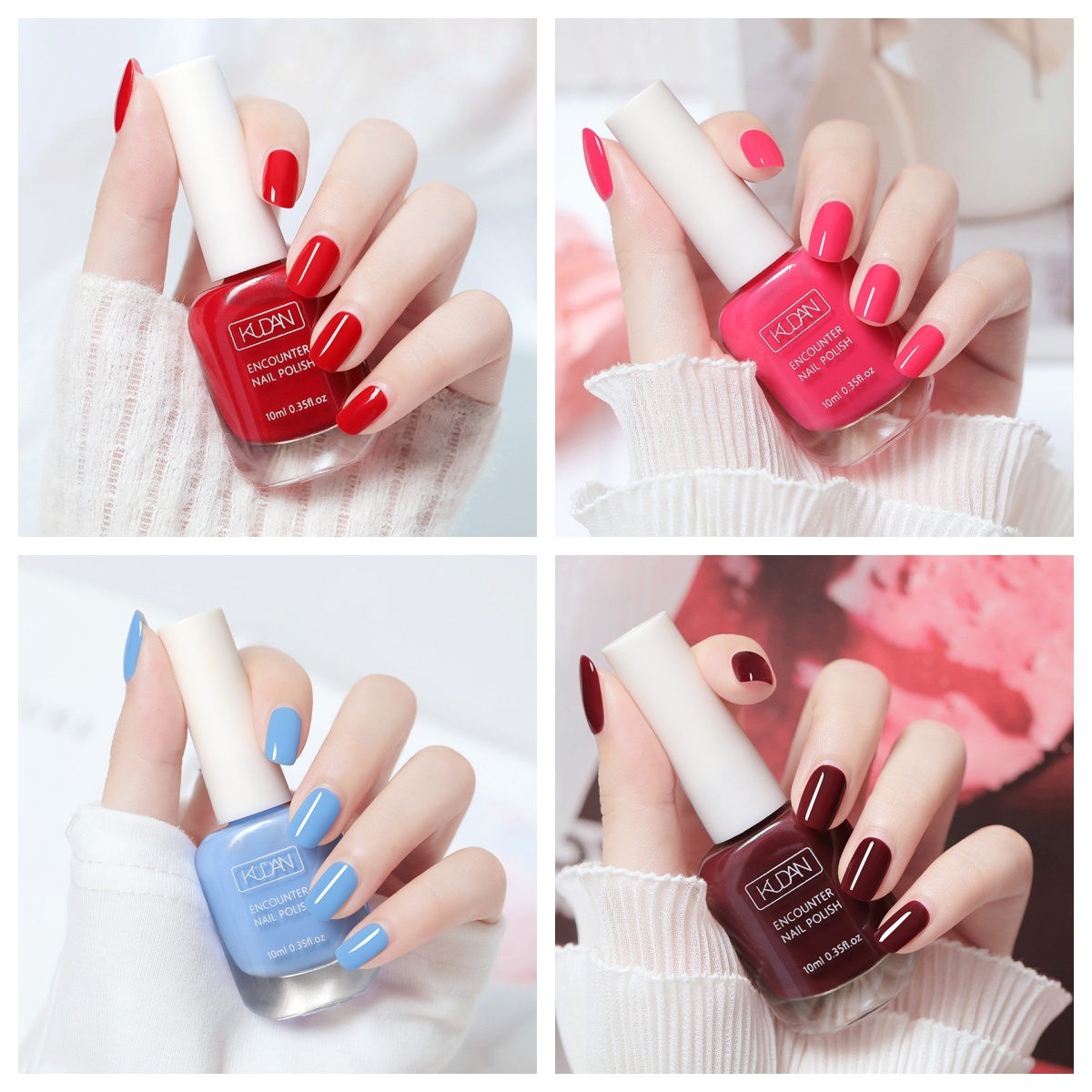Water-based nail polish, long-lasting, peelable, quick-drying, no-bake semi-permanent varnish, fashionable manicure